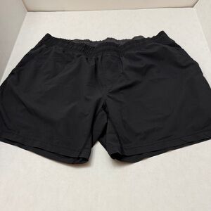 RHONE Black Athletic Shorts